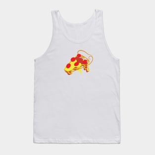 Pizza Slice, Cool, Outline Tank Top